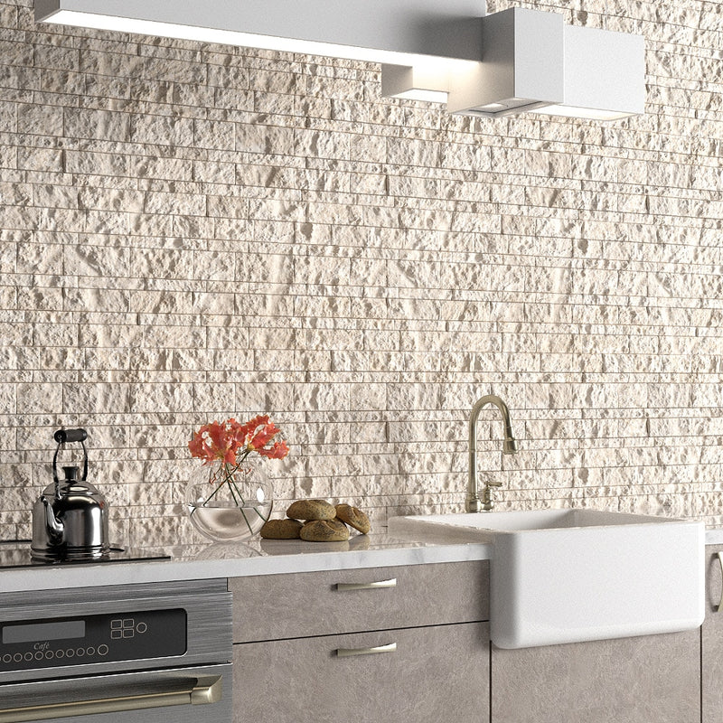 Get a Designer Beige Marble Tile Floor for a Steal