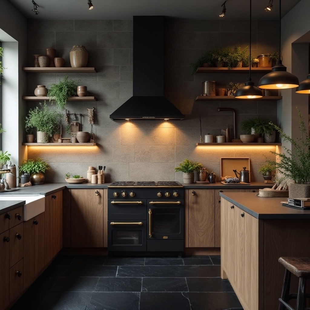 Why Black Kitchen Floors Are Viral Again? Let’s Find Out