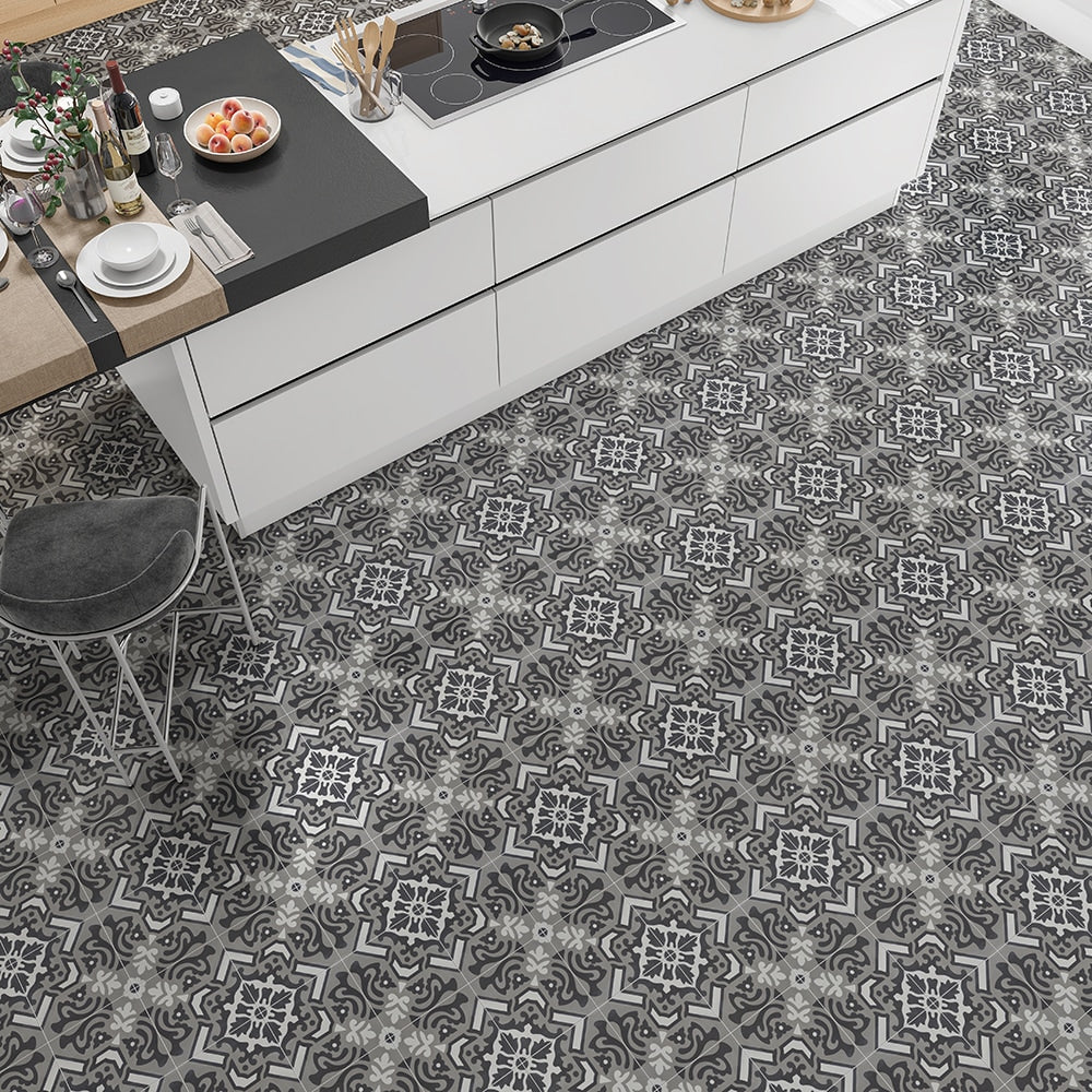 15 Clever Kitchen Floor Tile Ideas