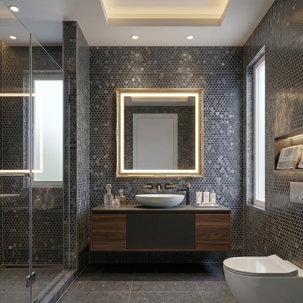Mosaic Tile Bathroom Dream is Not Far with Memorial Day Sale
