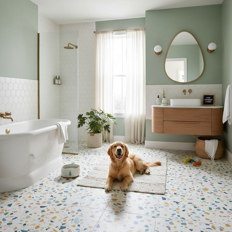 Paw-Proof Design: 5+ Pet Friendly Tile That Won't Scratch