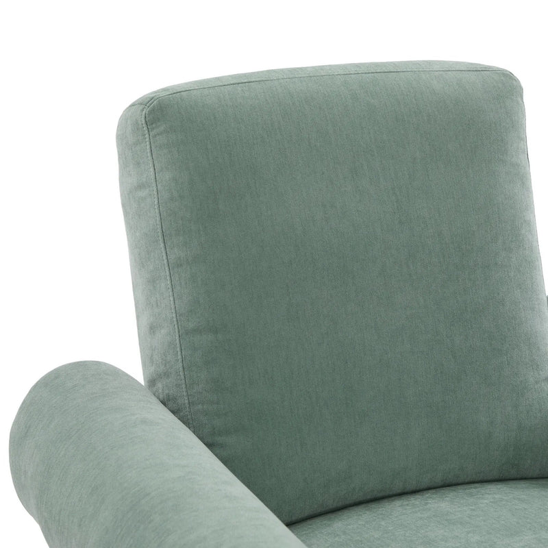 Manual Swivel Recliner Rocker Chair With Adjustable Backrest by HouseOfZazla