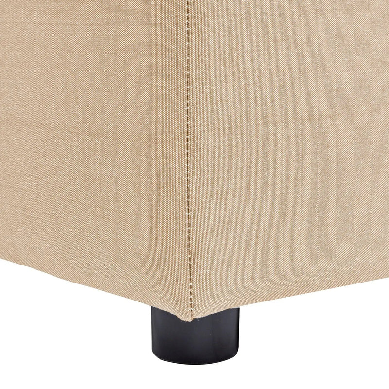 Cleo - Modular Upholstered Deep Seating Patio Armless Loveseat by HouseOfZazla