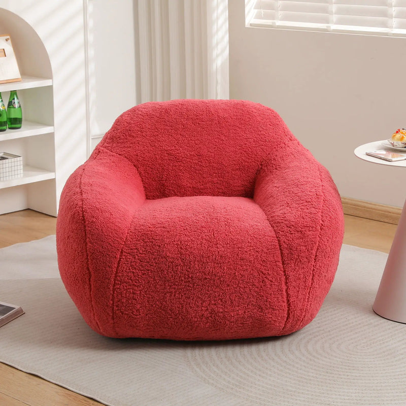 Giant Bean Bag Chair, Spacious Memory Foam With Armrests by HouseOfZazla