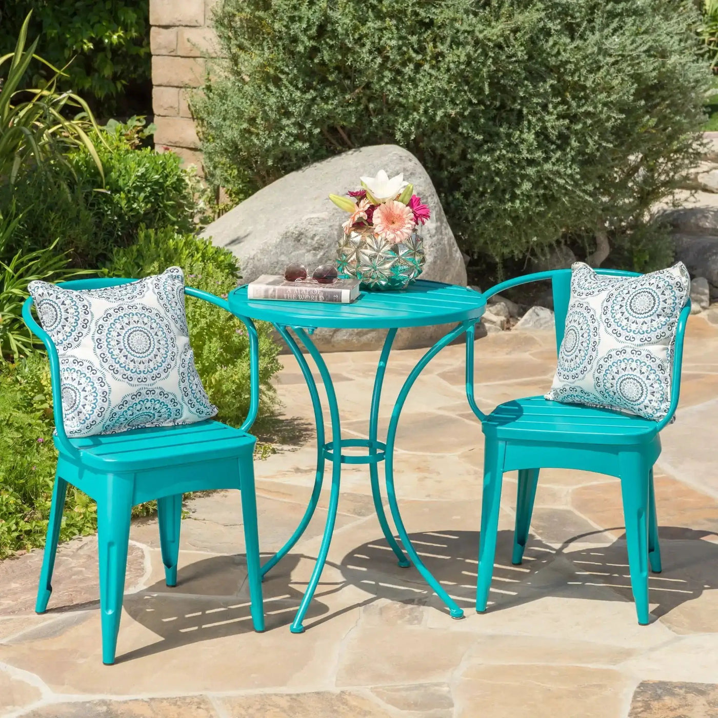Colmar - 3 Piece Metal Set by HouseOfZazla