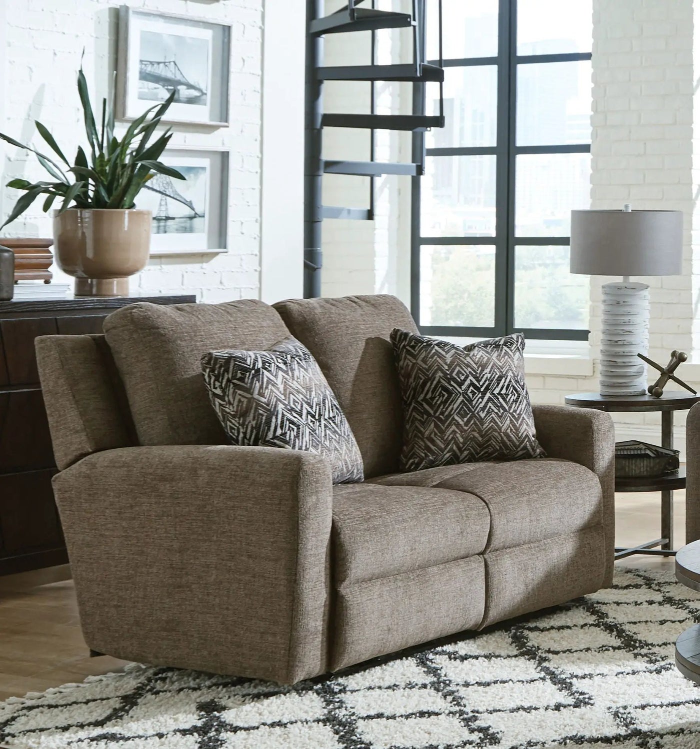 Calvin - Reclining Loveseat by Unique Piece Furniture