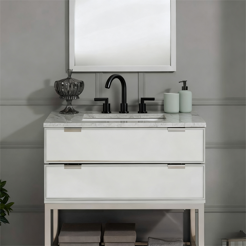 Bathroom Faucet 2 Handle Matte by HouseOfZazla