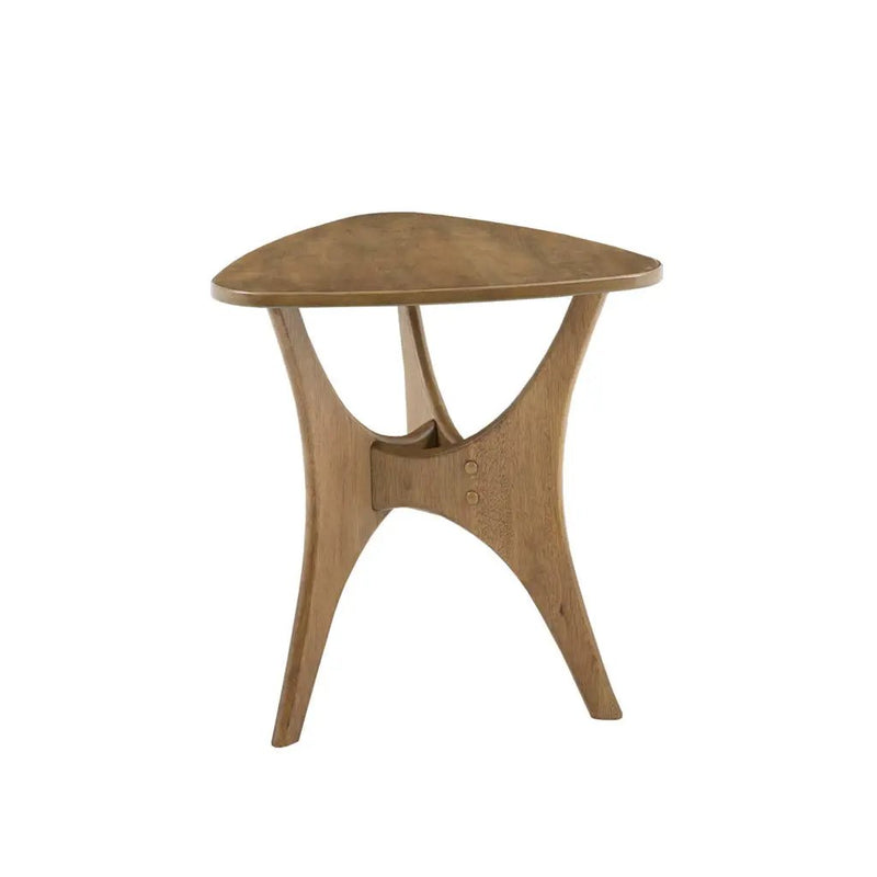 Triangle Wood Side Table by BLAKHOM