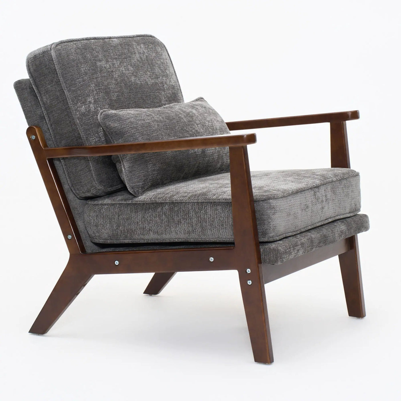 Living Room Chair With Lumbar Pillow by HouseOfZazla