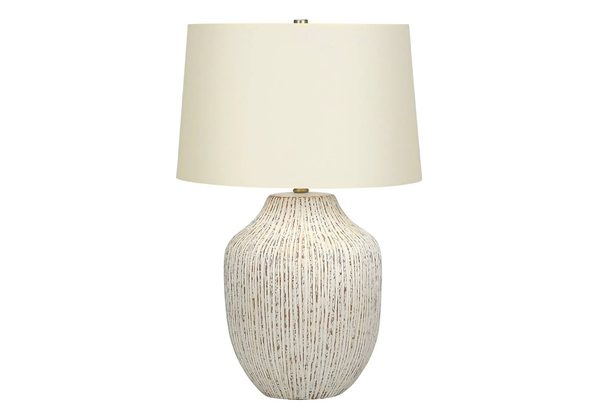 Lighting, Table Lamp, Ceramic, Transitional - Cream by HouseOfZazla