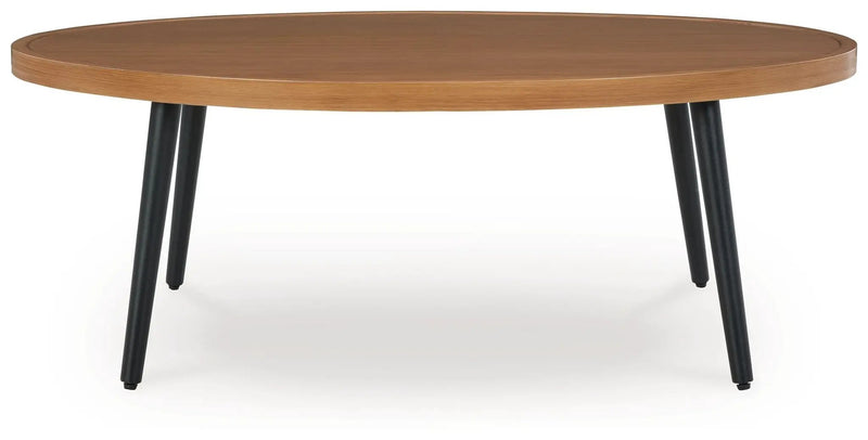 Horizon Hall - Cocktail Table - Two-tone Brown by Unique Piece Furniture