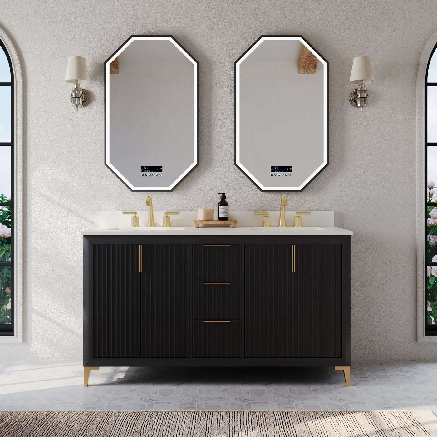 Turlington 60" Bath Vanity Set by Ancerre Designs