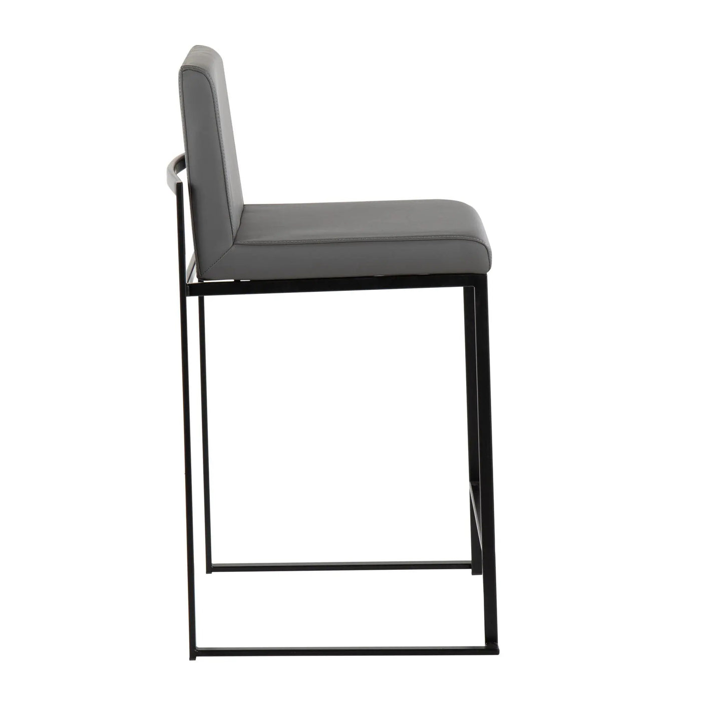 Fuji - Contemporary Modern Elegance, High Back Counter Stool by HouseOfZazla
