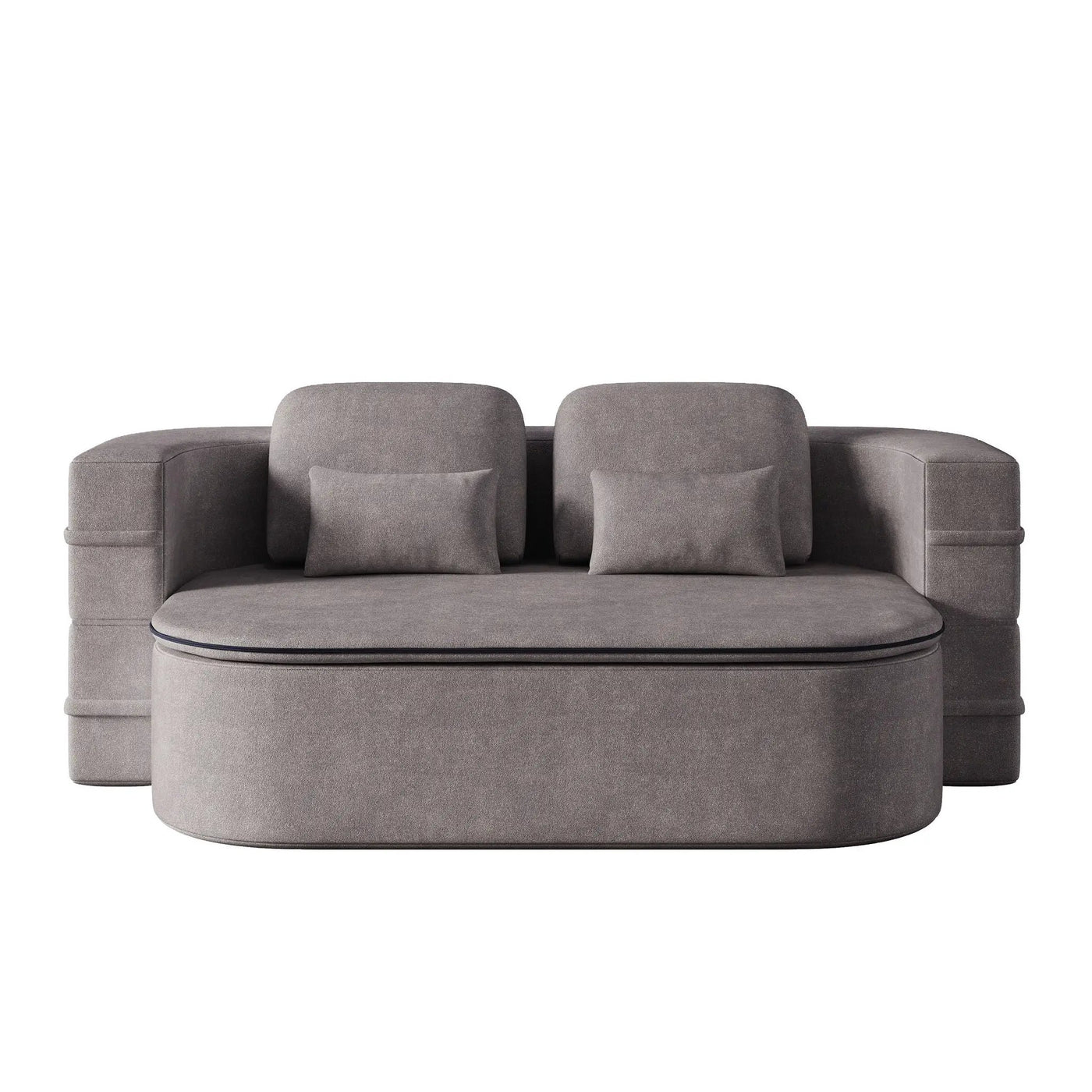 2 In 1 Foldable Sofa Bed With Multi Functional Blanket, Floor Lounge Sofa by HouseOfZazla