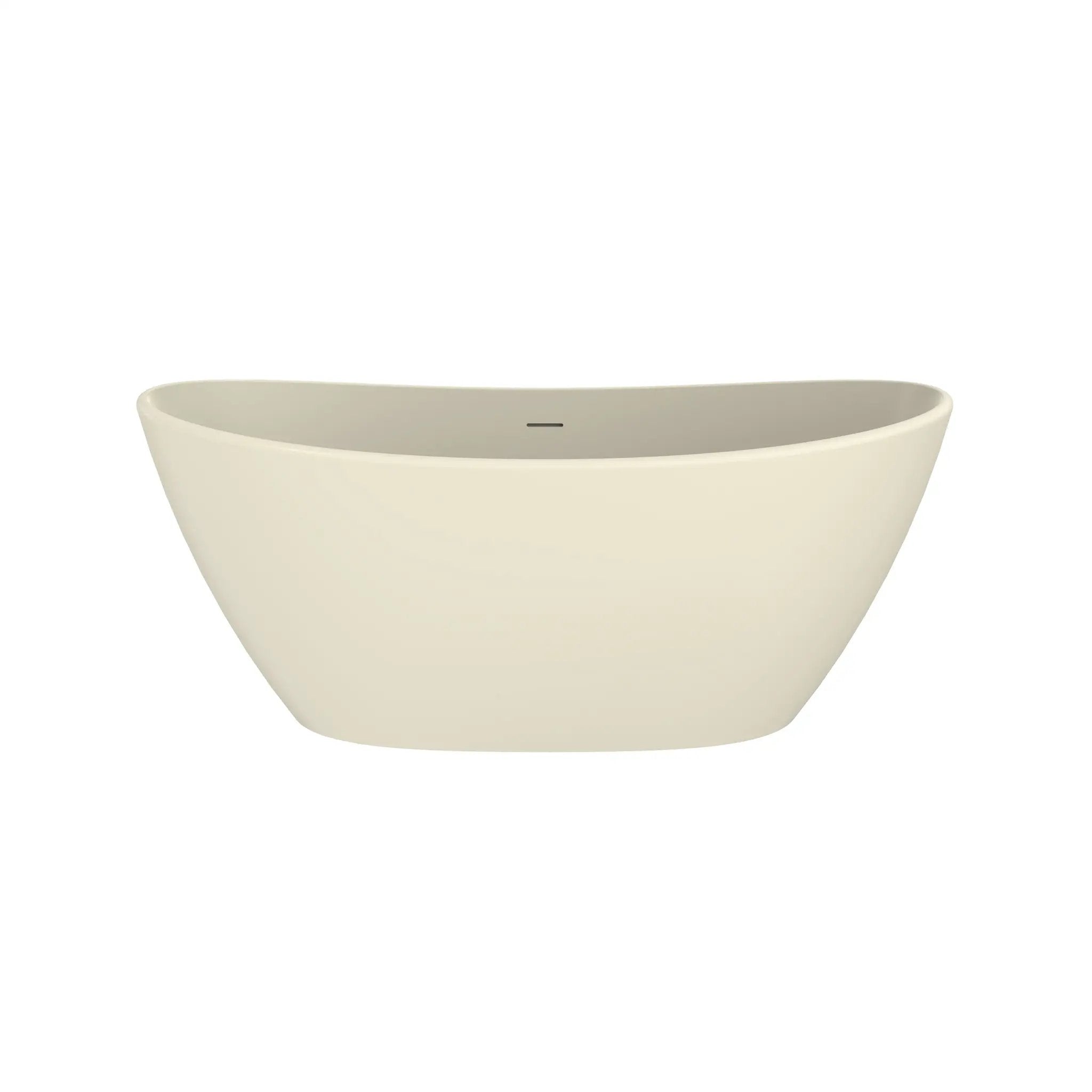 61 Inch Freestanding Solid Surface Soaking Bathtub by HouseOfZazla