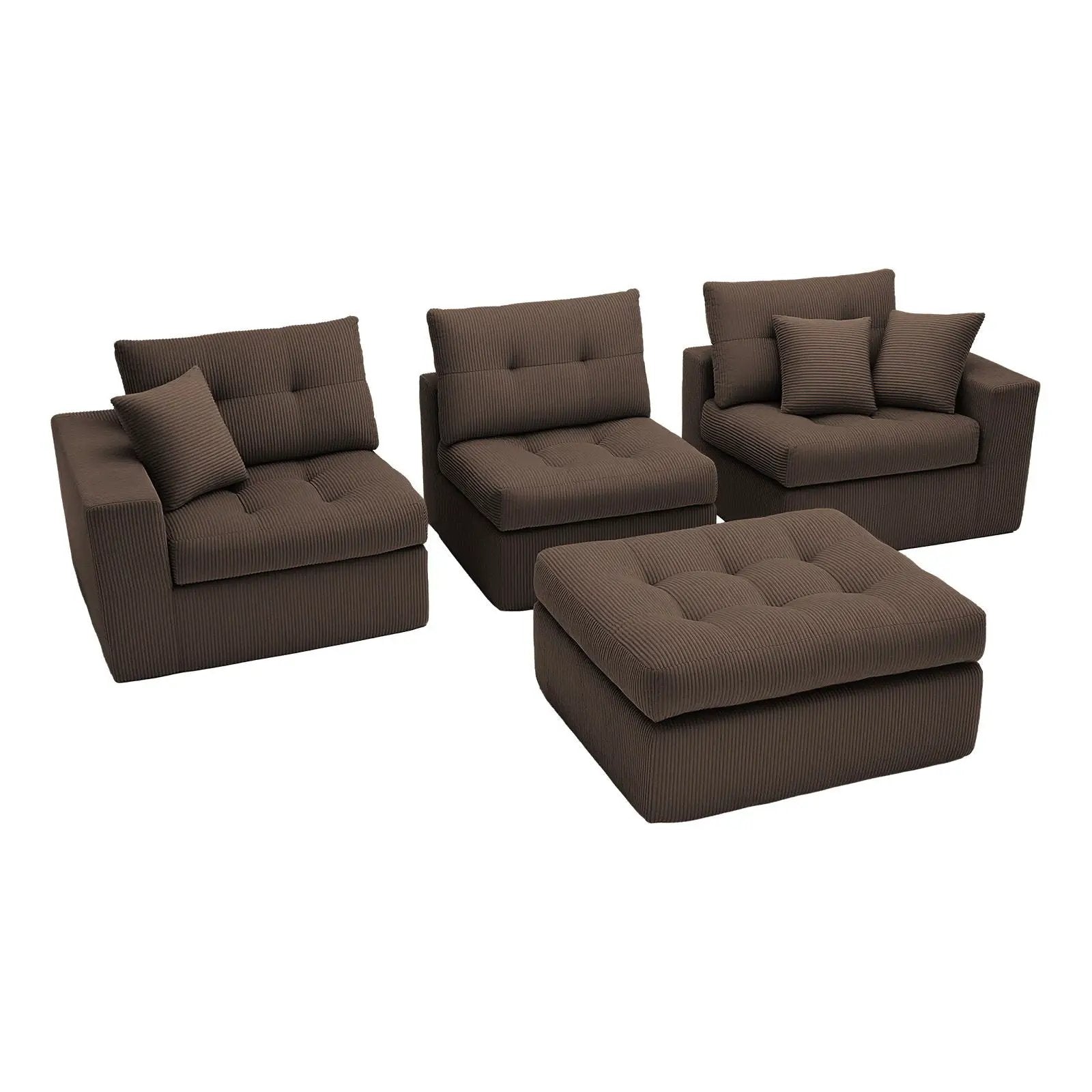 Corner Chaise L-Shaped Sectional Sofa Bed by HouseOfZazla