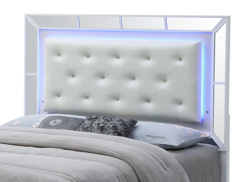 Elegant Modern Contemporary Bed by Unique Piece Furniture