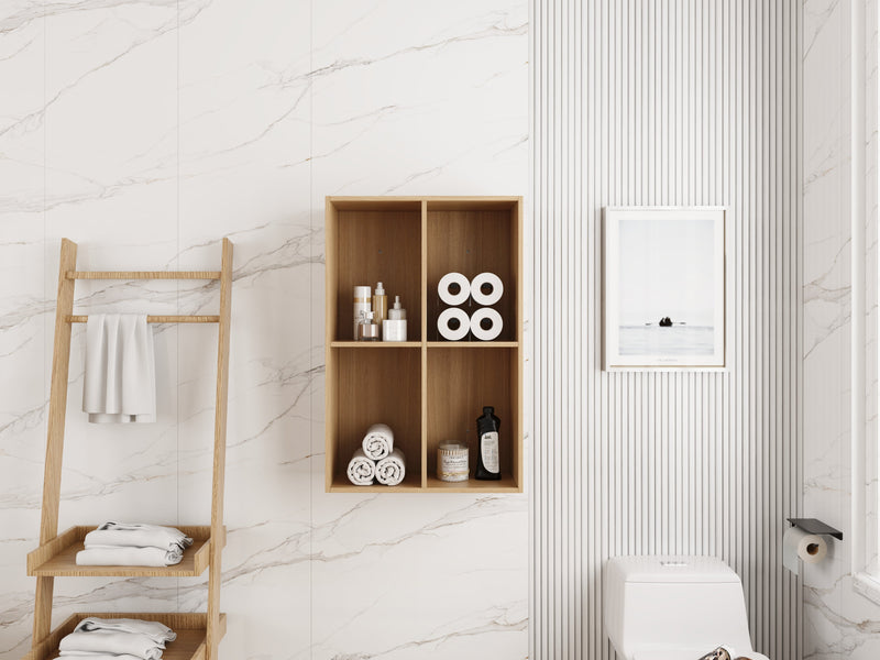 24 Inch Small Wall Mounted Storage Shelves by HouseOfZazla