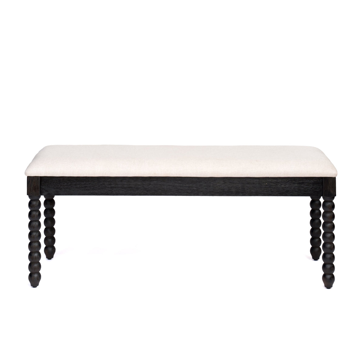 Farmhouse Wooden Storage Bench with Soft Cushion, photo 4 of 10