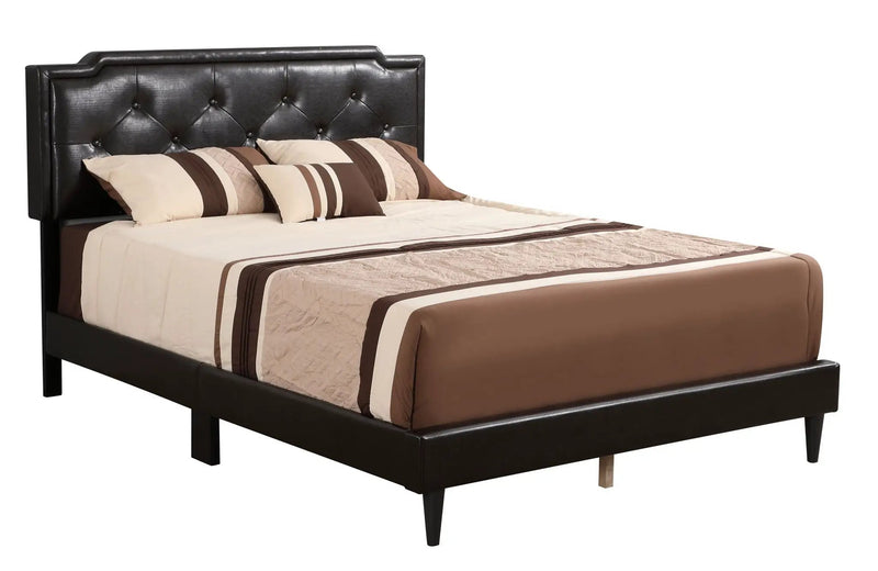 Button Tufted Bed Charming For Cozy Spaces by Unique Piece Furniture
