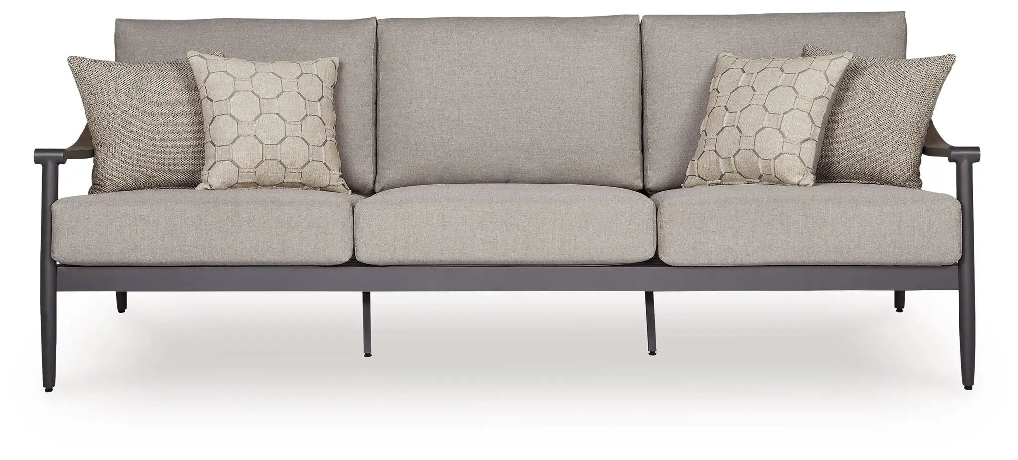 Ocean Beach - Sofa With Cushion - Gray by Unique Piece Furniture