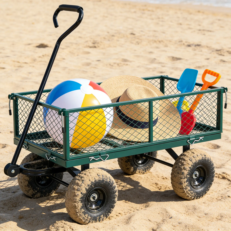 Wagon Cart Garden Cart by HouseOfZazla