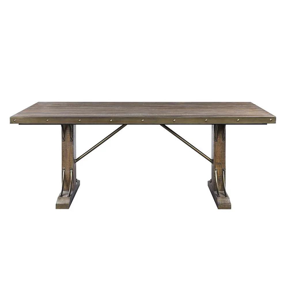 Raphaela - Dining Table - Weathered Cherry by Unique Piece Furniture