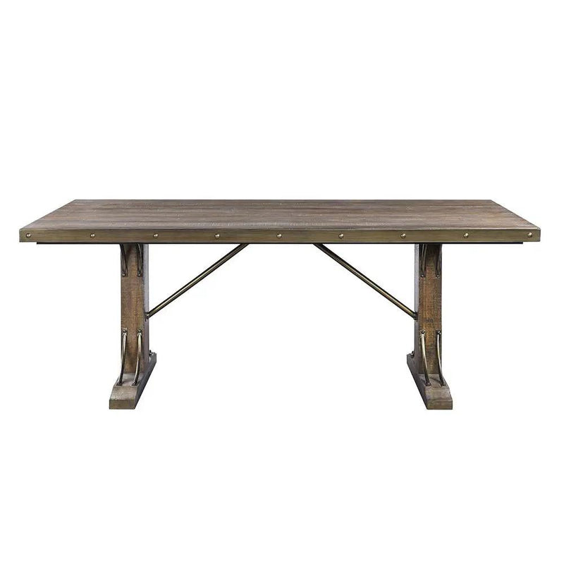 Raphaela - Dining Table - Weathered Cherry by Unique Piece Furniture
