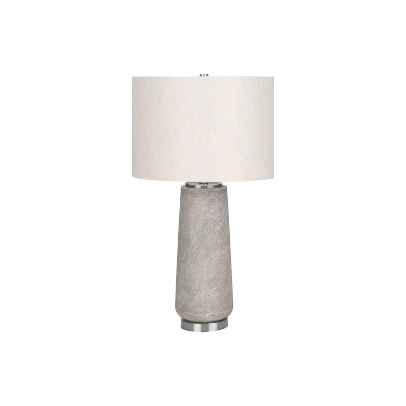 Lighting, Table Lamp, Resin, Modern - Gray by Unique Piece Furniture