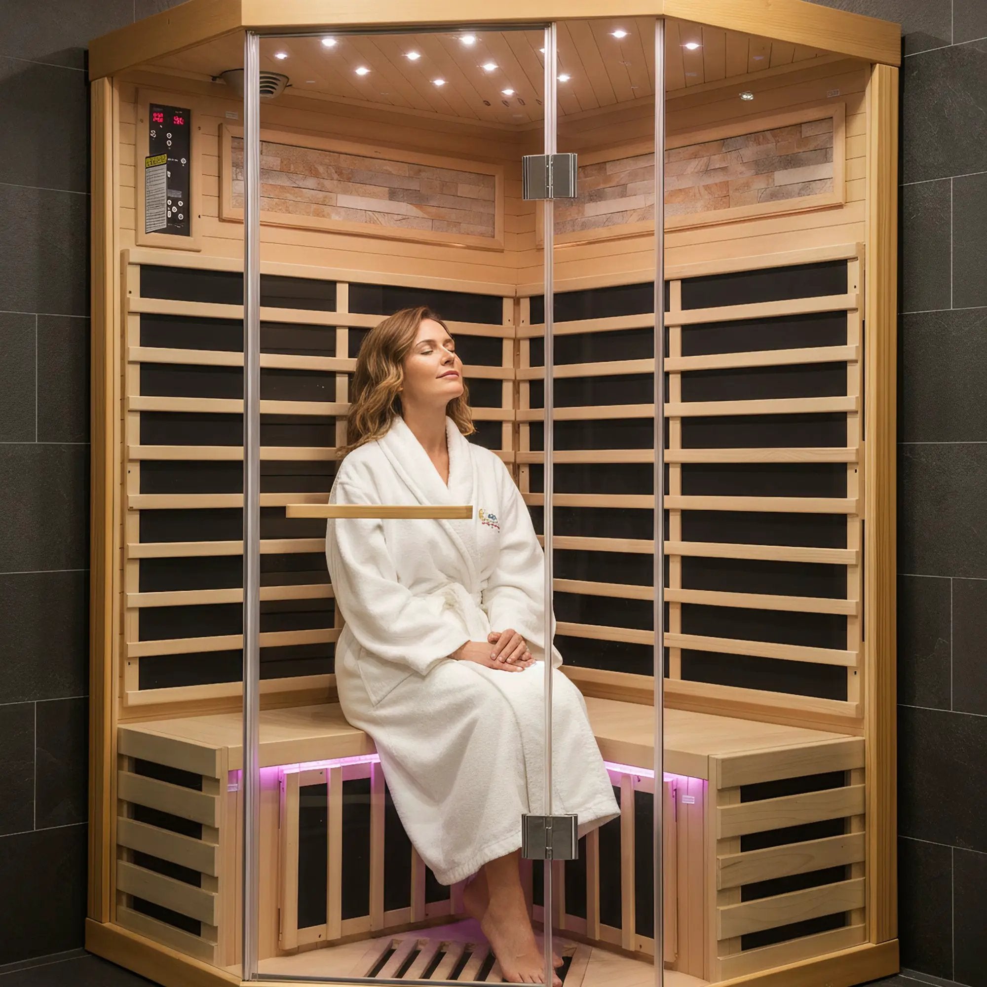 Double Sauna Room by HouseOfZazla