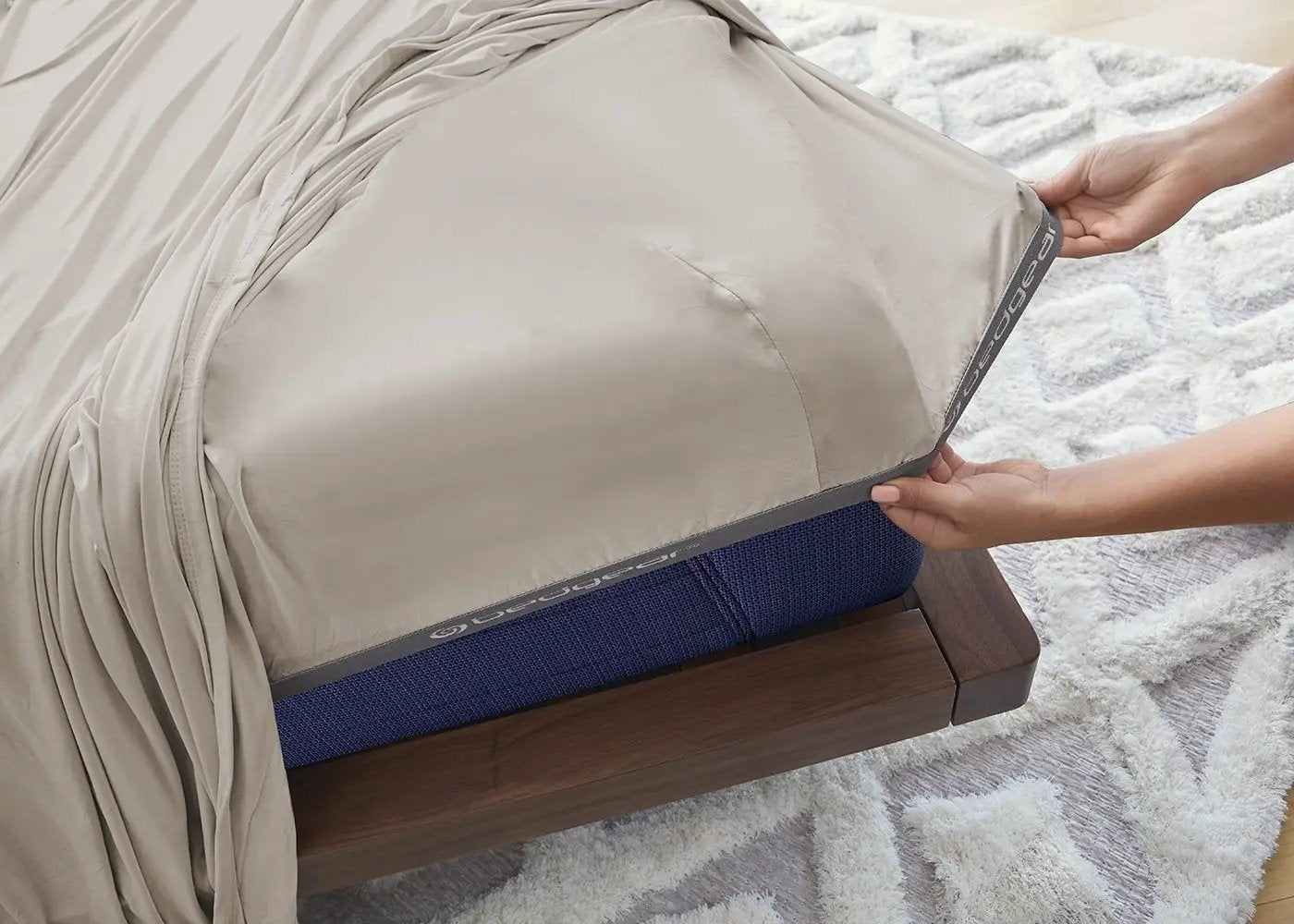 BedGear Dri-Tec Sheet Set, Beige, Split King/Split Cal King by HouseOfZazla