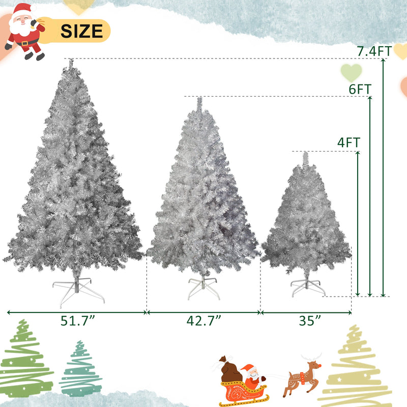 Premium Christmas Trees with PVC Branches - Green, photo 8 of 10