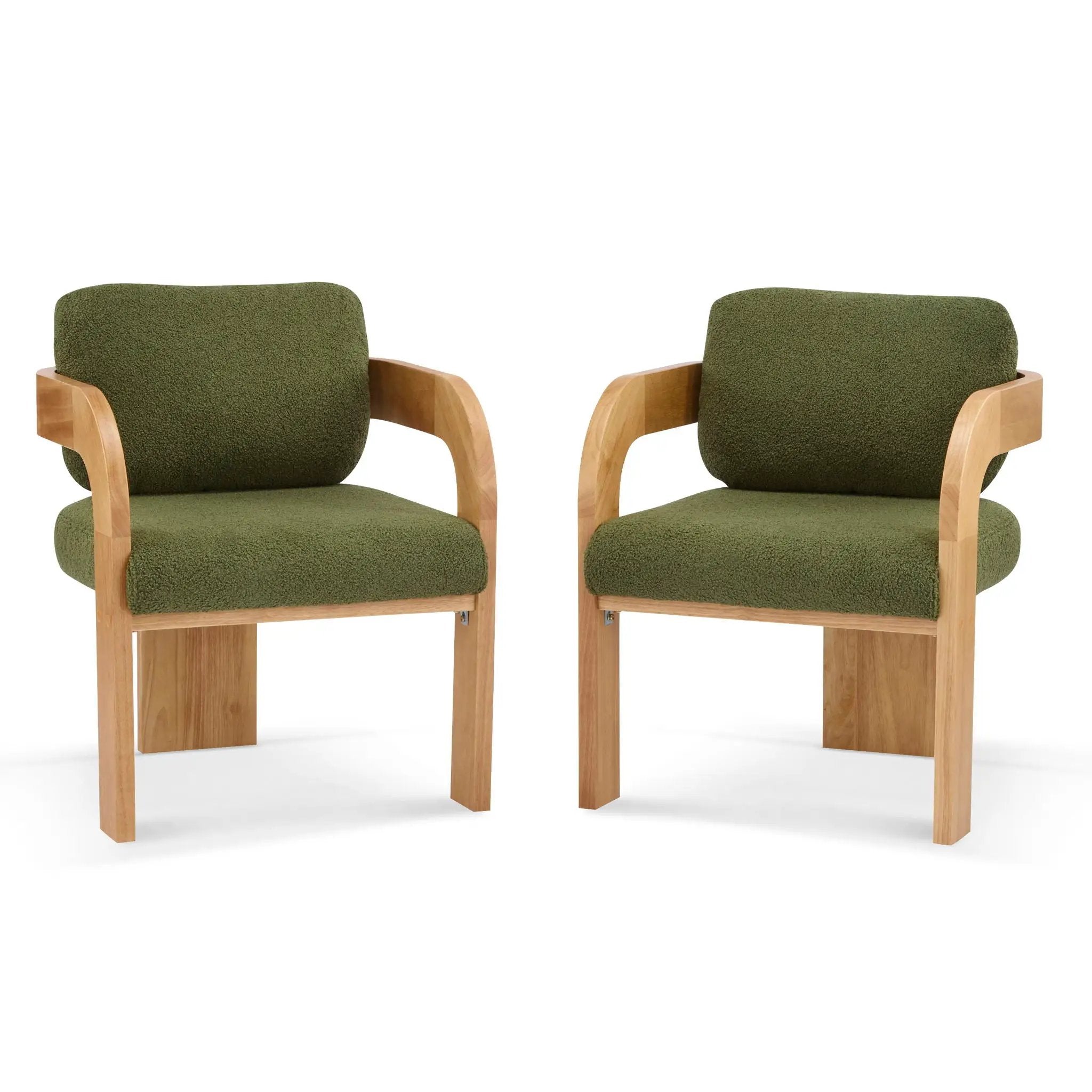 Dining Chairs With Pillow Back (Set of 2) by HouseOfZazla