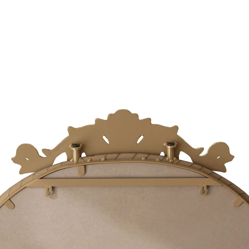 Vintage Arched Full Body Mirror, Wall Mounted For Living Room by HouseOfZazla