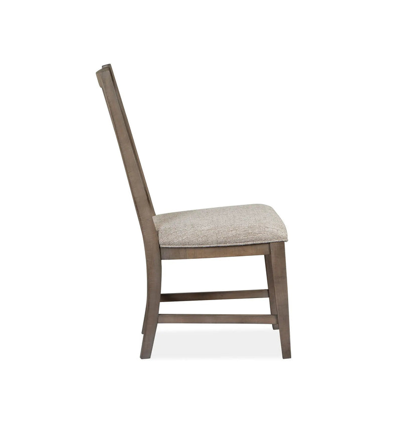 Paxton Place - Dining Side Chair With Upholstered Seat (Set of 2) - Dovetail Gray by Unique Piece Furniture