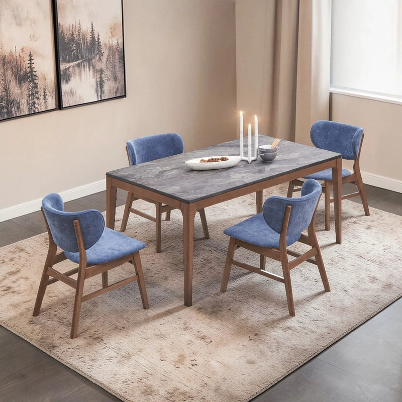Bevis - 5 Piece Dining Set by HouseOfZazla