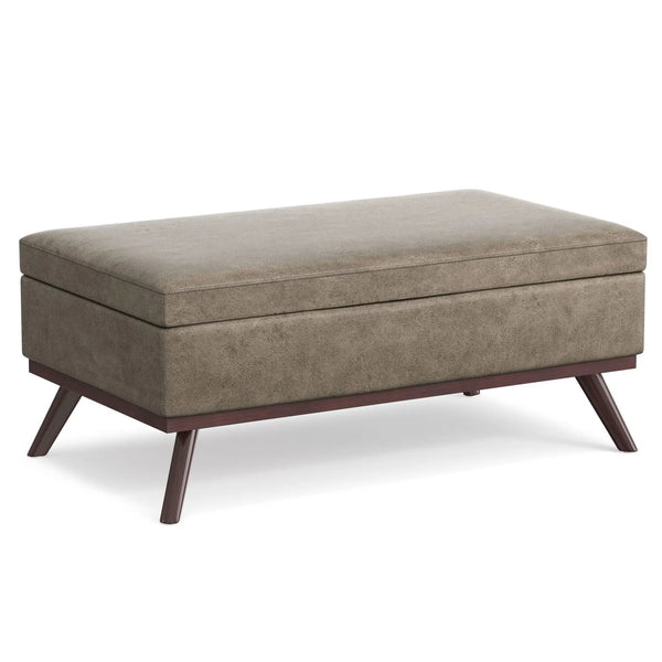 Owen - Multifunctional Square Coffee Table Storage Ottoman, photo 2 of 74