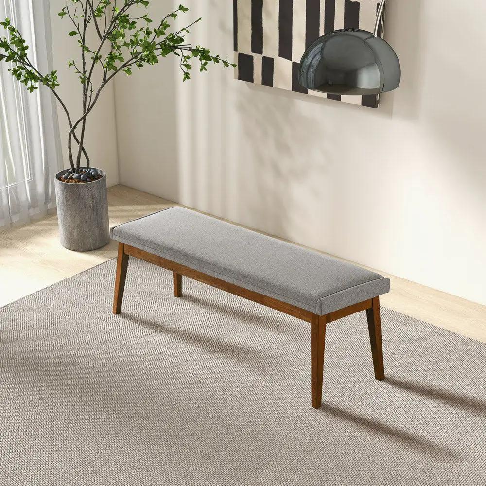 Warren - Bench - Ash Gray by HouseOfZazla