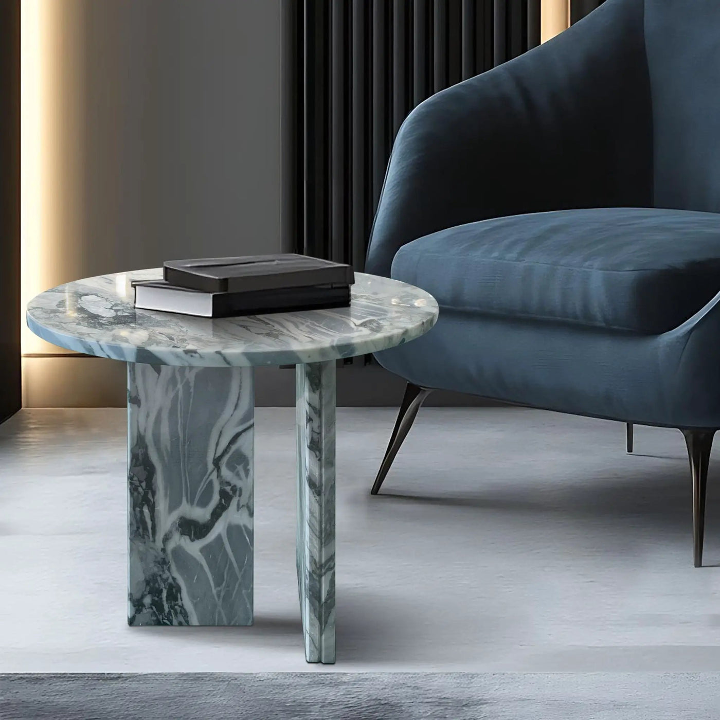 Luxury Coffee Table With Unique Veining, Unique Stone Design by HouseOfZazla