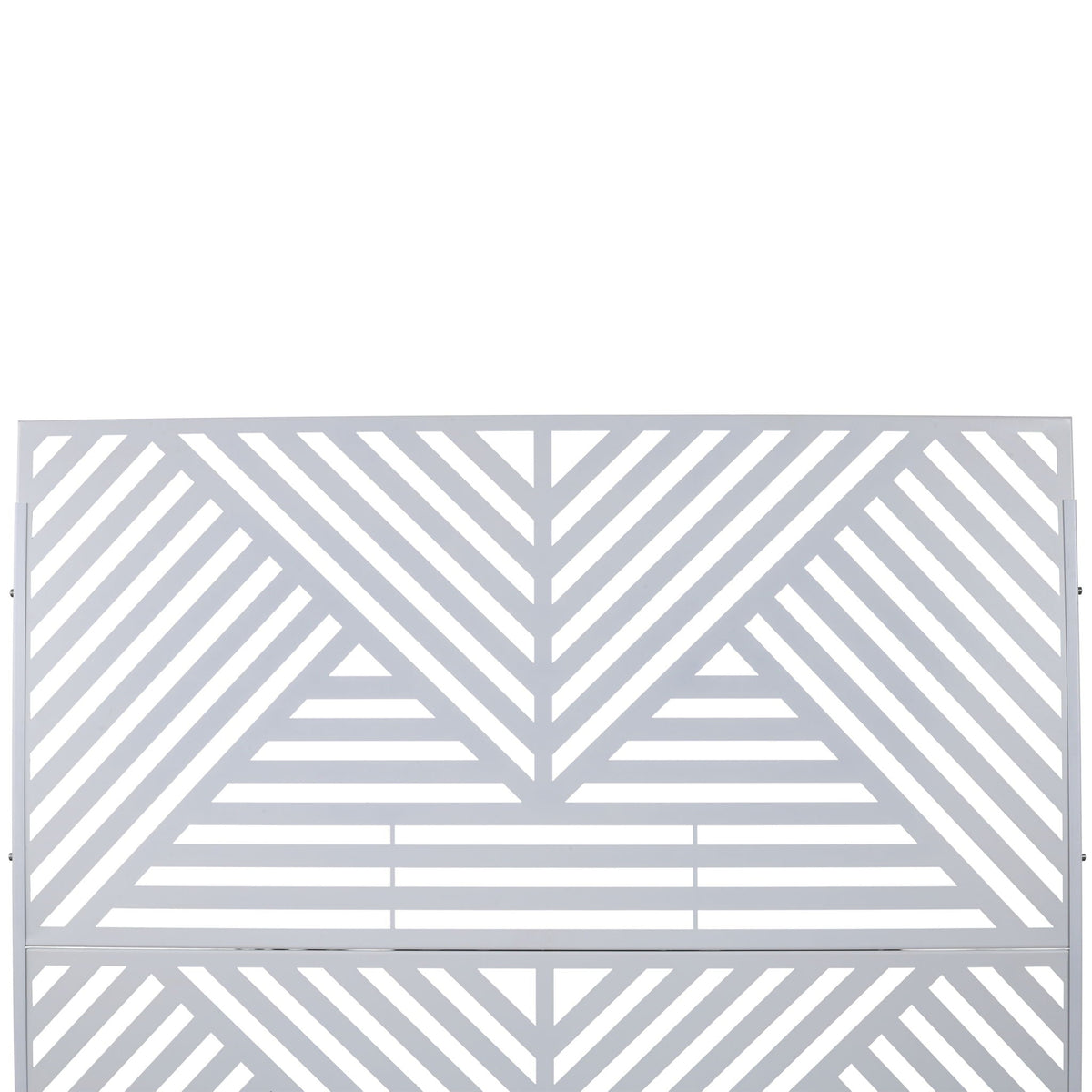 Freestanding Metal Privacy Screen Room Divider - Durable Steel, 48" x 16" x 76", photo 4 of 40