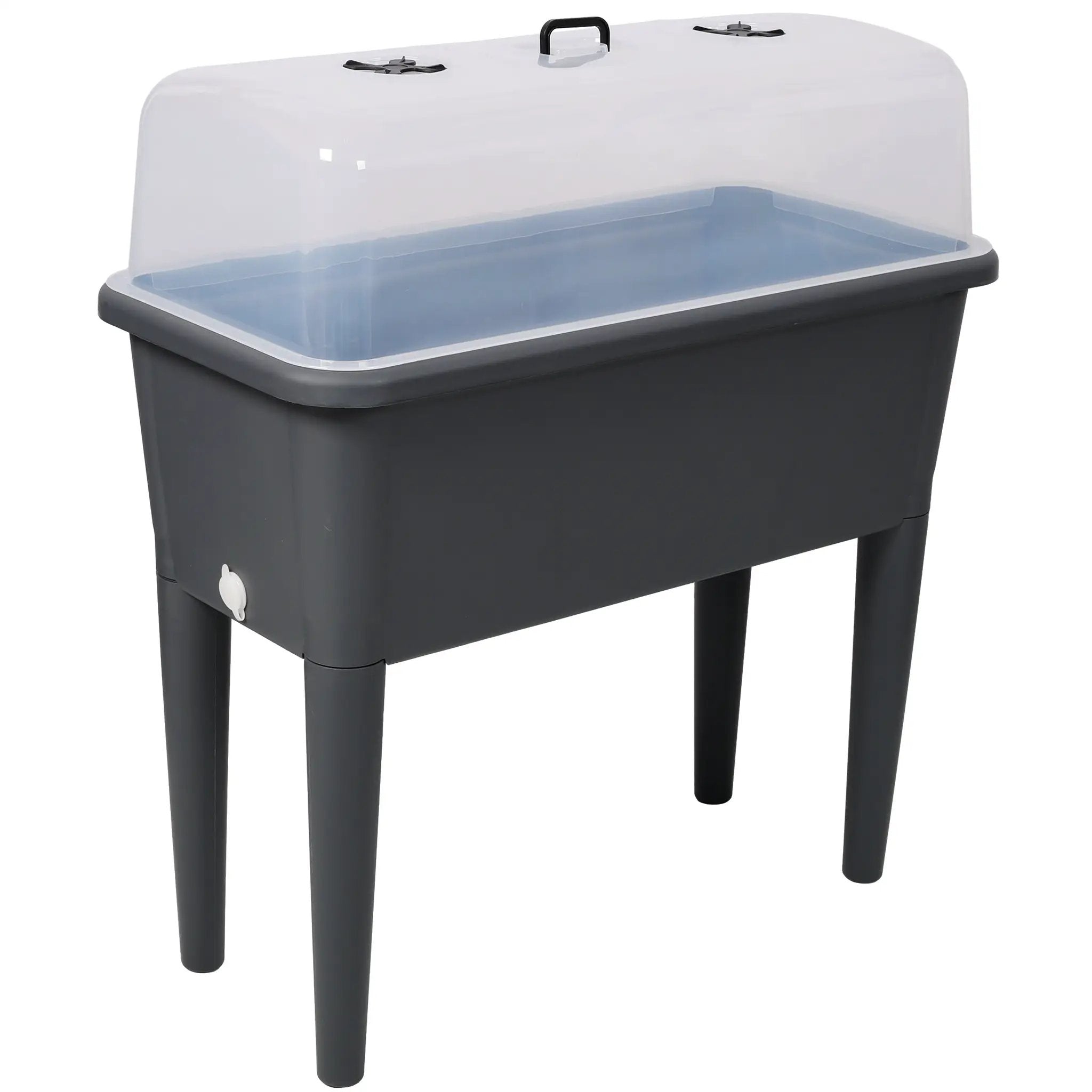 2 Piece Raised Garden Bed with Ventilated Lid by HouseOfZazla