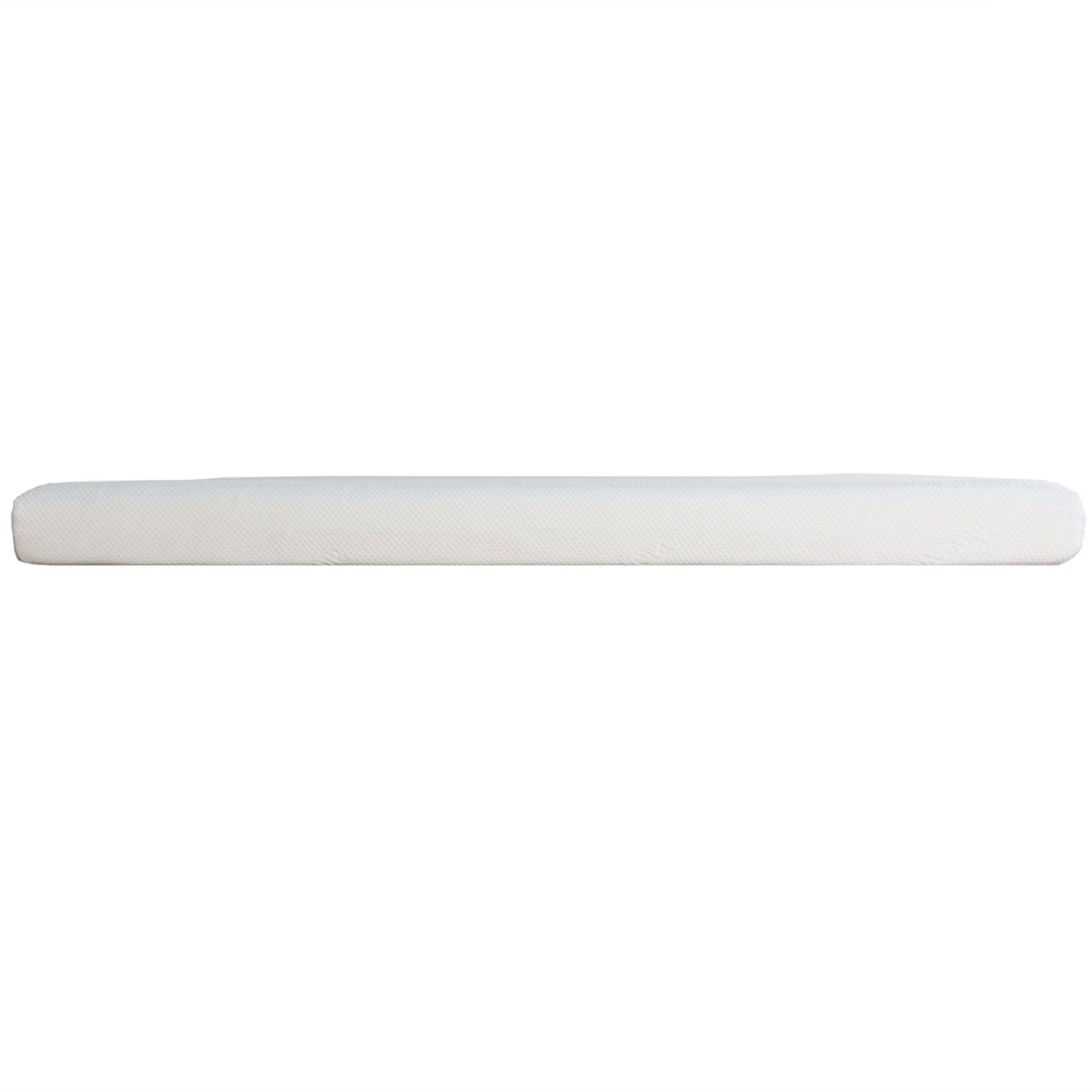 6" Firm Gel Memory Foam Mattress With Cooling Technology - White - Full by HouseOfZazla