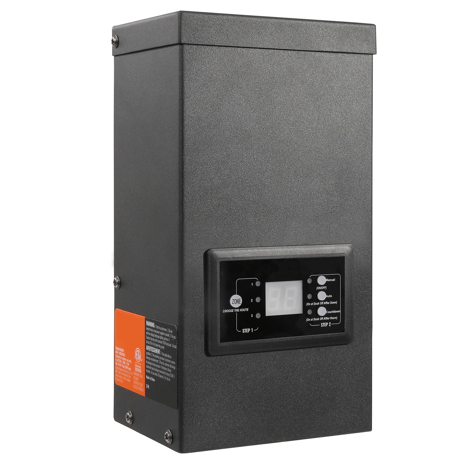 300W Low Voltage Landscape Transformer with Timer and Photocell Sensor by HouseOfZazla