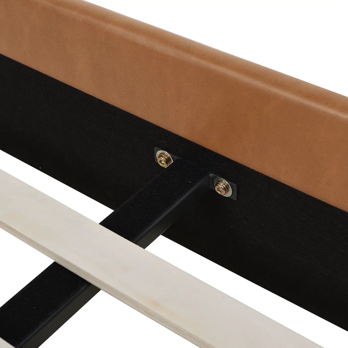 Aspen - Vertical Tufted Modern Headboard Platform Bed Set by HouseOfZazla
