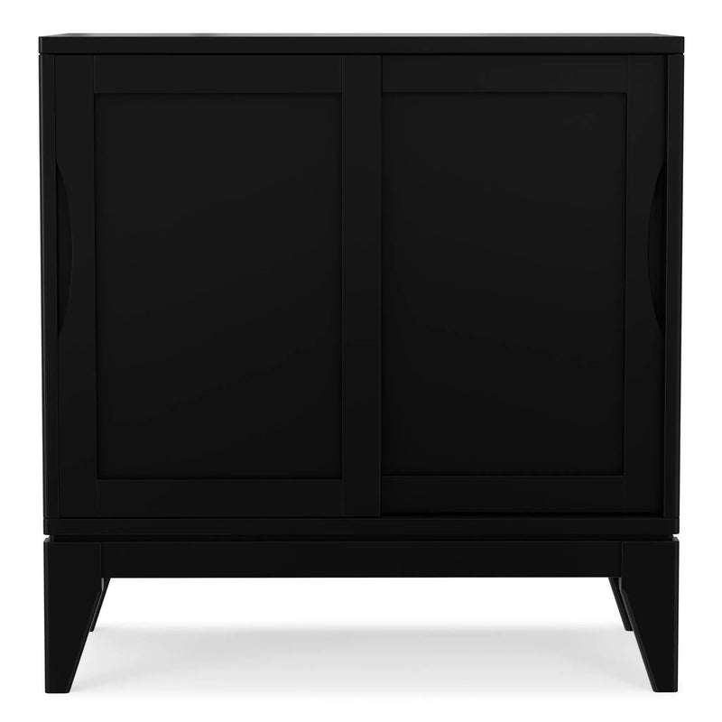 Harper - Low Storage Cabinet - Black by HouseOfZazla