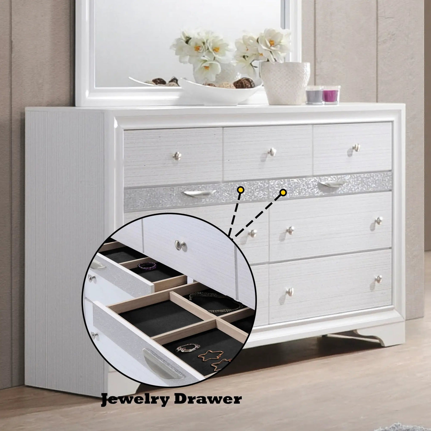 Naima - Versatile Storage Dresser by HouseOfZazla
