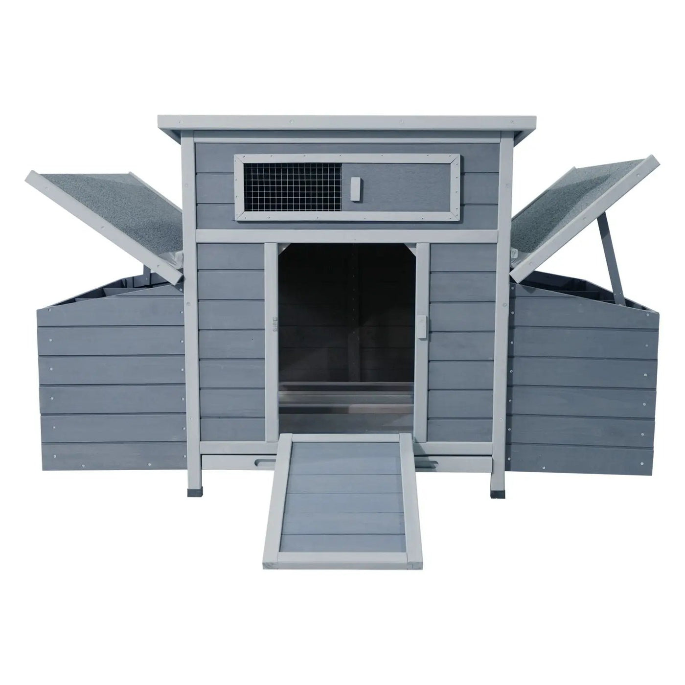 Large Chicken Coop Outdoor Hen House & Dual Nesting Boxes by HouseOfZazla