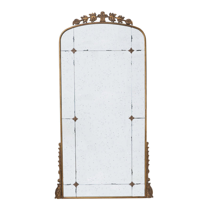 Gold Full Length Floor Mirror with Antique Metal Frame - 40.2" x 76", photo 2 of 9
