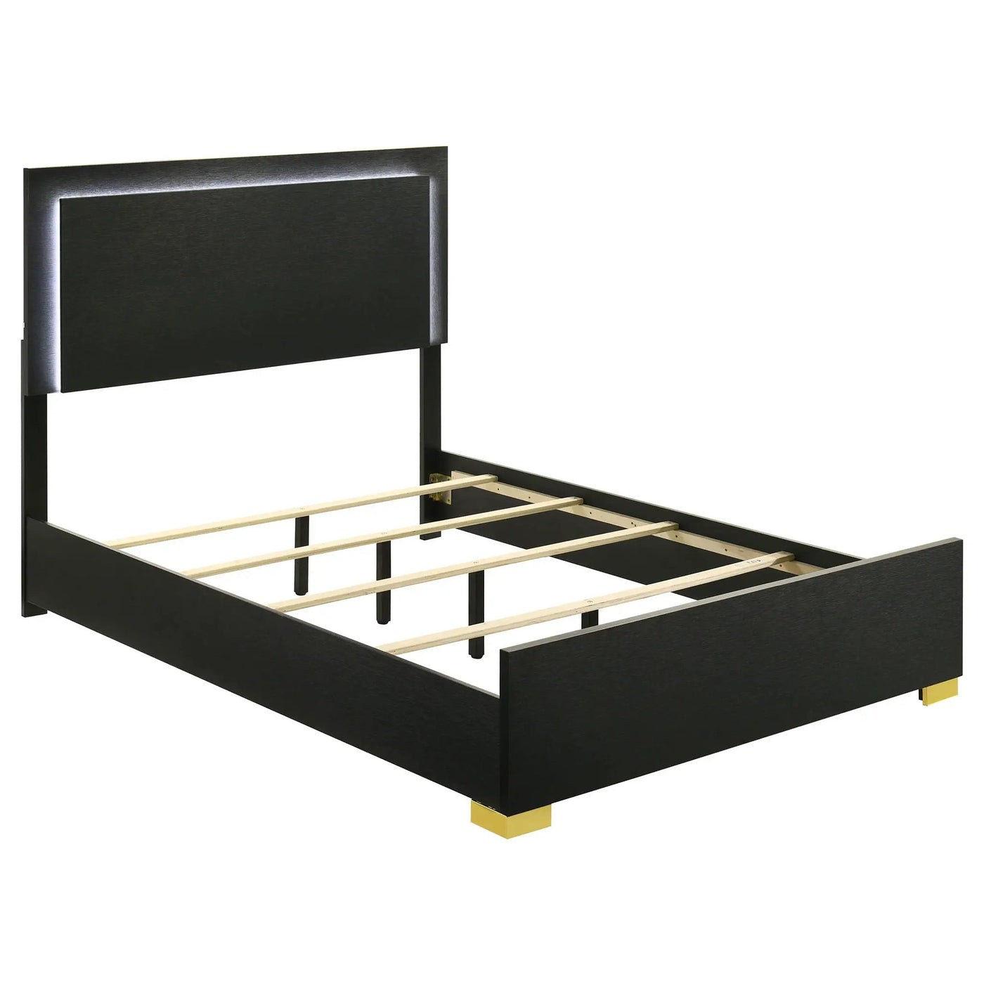 Jeremiah - Bedroom Set With LED Headboard by HouseOfZazla