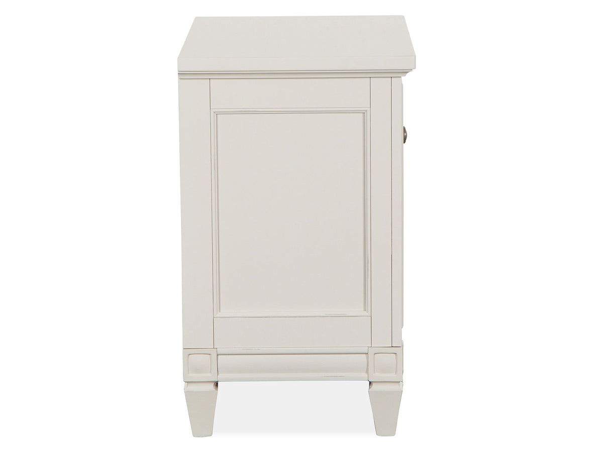 Willowbrook - Drawer Nightstand - Egg Shell White With Slight Rub Through, photo 2 of 7